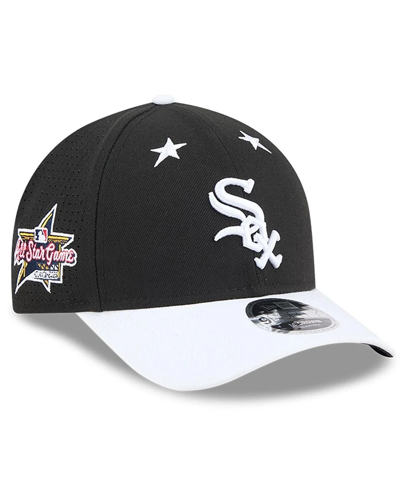 New Era Men's Black/White Chicago White Sox 2025 Mlb All-Star Game 9FORTY M-Crown Adjustable Hat