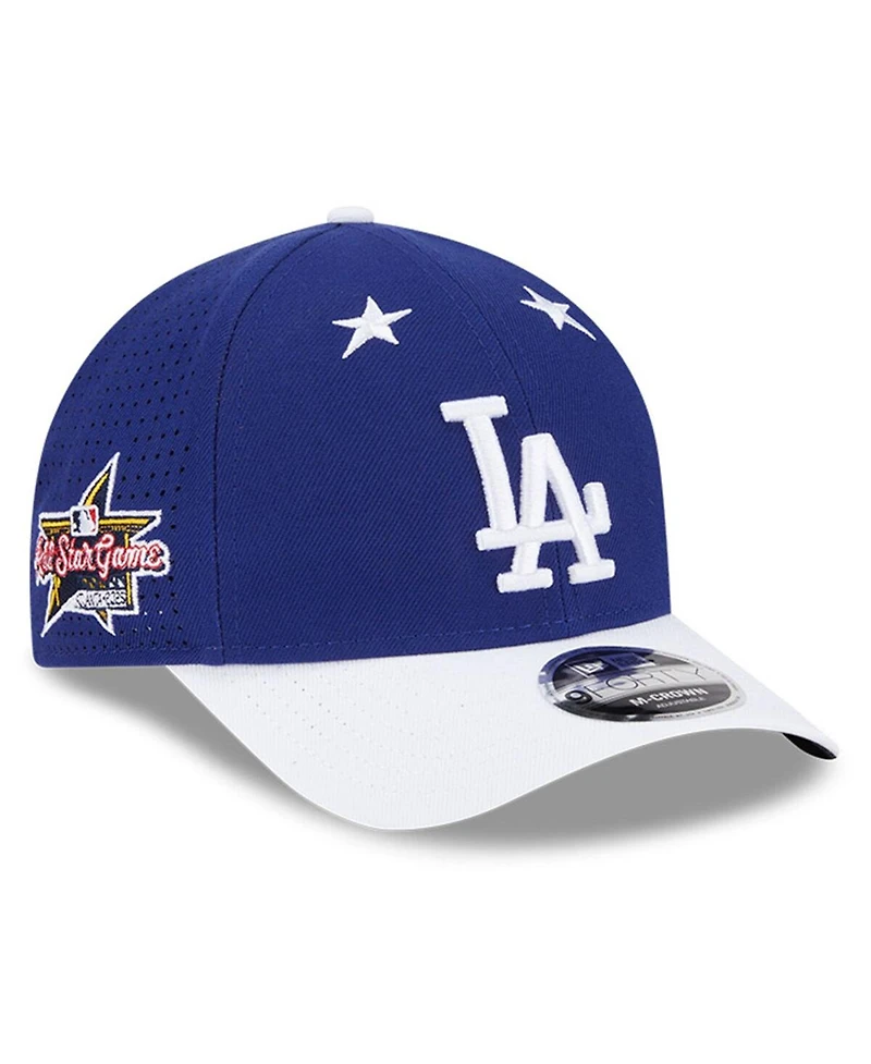 New Era Men's Royal/White Los Angeles Dodgers 2025 Mlb All-Star Game 9FORTY M-Crown Adjustable Hat