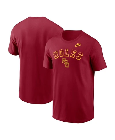 Nike Men's Garnet Florida State Seminoles Legacy Nickname T-Shirt