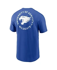 Nike Men's Royal Kentucky Wildcats Campus 2-Hit T-Shirt