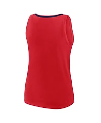 Logo Athletic Women's Red St. Louis Cardinals Stellar Win V-Neck Tank Top