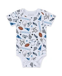 Wear by Erin Andrews Baby Boys and Girls 2-Piece Tennessee Titans Turn Me Around Bodysuits Pant Set