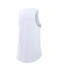 Nike Women's White Atlanta Braves City Connect Tricode High Neck Performance Tank Top