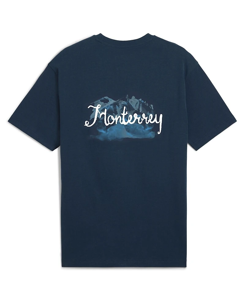 Puma x Kid Super Men's Navy Cf Monterrey 2025 Fifa Club World Cup Graphic T-Shirt