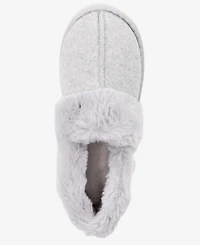 Charter Club Women's Faux-Fur-Lined Slippers, Macy's Exclusive