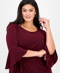 Connected Plus Side-Tab Dress