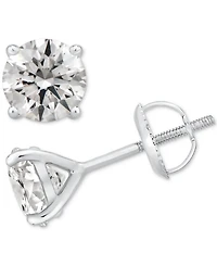 Gia Certified Diamond Stud Earrings (1-1/2 ct. t.w.) 14k Gold