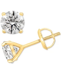 Gia Certified Diamond Stud Earrings (1-1/2 ct. t.w.) in 14k Gold