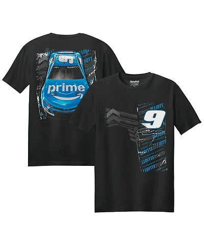 Hendrick Motorsports Team Collection Men's Black Chase Elliott Amazon Prime Car T-Shirt