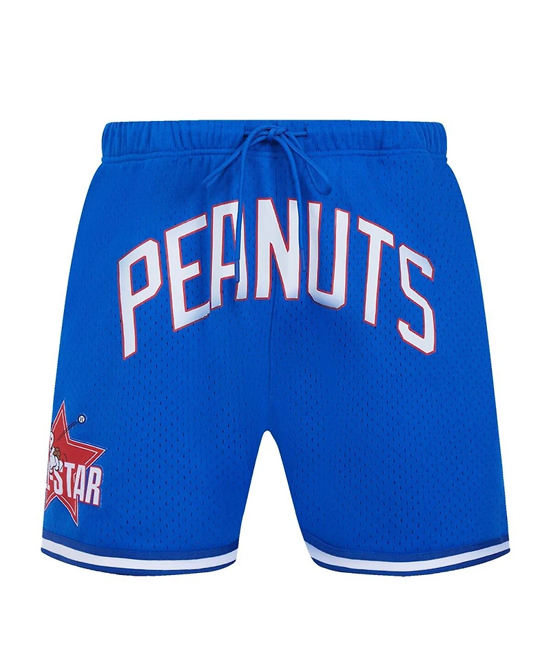 Freeze Max Men's Royal Peanuts Snoopy Good Grief Mesh Shorts