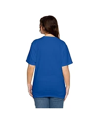 Dallas Cowboys Women's Royal Cheerleaders Sweetheart Boots T-Shirt