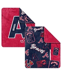 Logo Brands Atlanta Braves 50" x 60" Dream Weave Throw