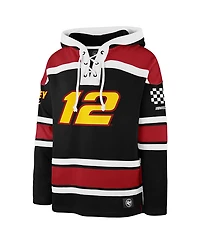 '47 Brand Men's Black Ryan Blaney Superior Lacer Pullover Hoodie