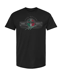 Trackhouse Racing Team Collection Men's Black Daniel Suarez Mexico Heritage Emblem T-Shirt