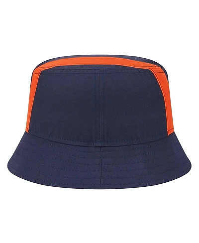 New Era Men's Navy Chicago Bears Helmet Bucket Hat