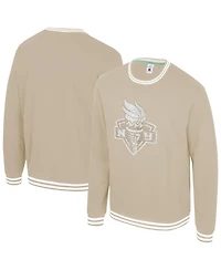 Stadium Essentials Men's and Women's Tan New York Liberty Club Level Chenille Pullover Sweatshirt