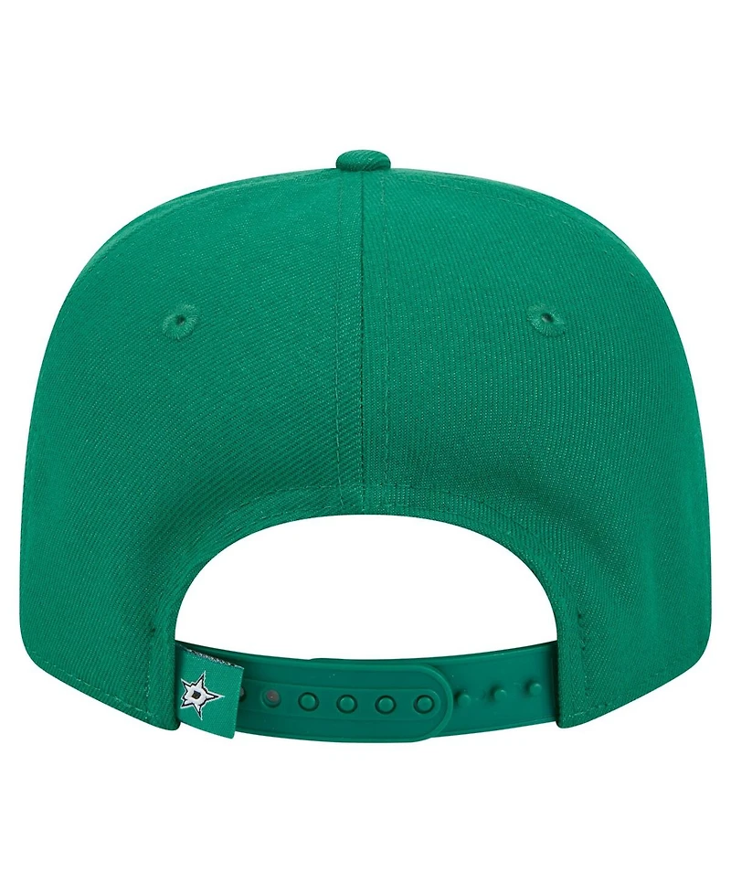 New Era Men's Kelly Green Dallas Stars Logo Basic 9SEVENTY Adjustable Hat