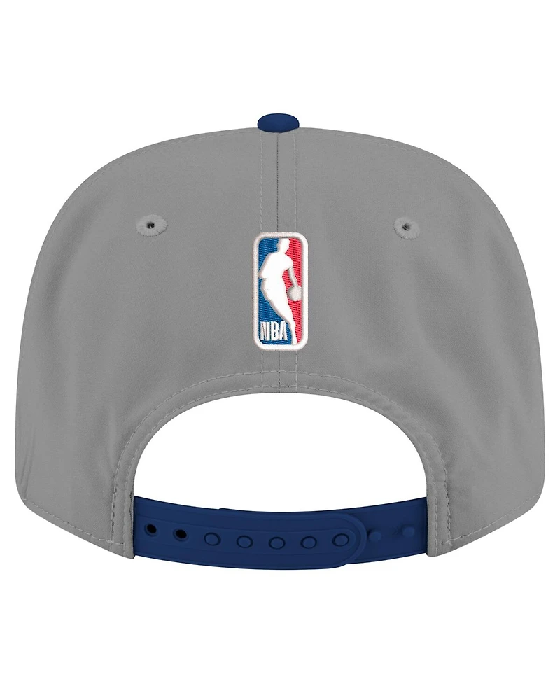 New Era Men's Navy Dallas Mavericks Statement Edition Jersey Hook 9SEVENTY Stretch-Snap Hat