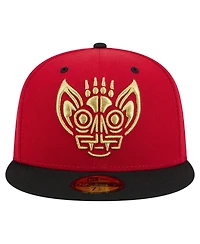 New Era Men's Red Louisville Bats Copa de la Diversion 59FIFTY Fitted Hat