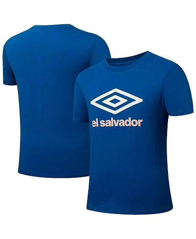 Umbro Men's Blue El Salvador National Team Graphic T-Shirt