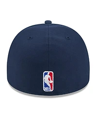 New Era Men's Navy Denver Nuggets 2025 Nba Draft A-Frame 59FIFTY Fitted Hat