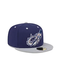 New Era Men's Navy Wisconsin Timber Rattlers Theme Nights 59FIFTY Fitted Hat