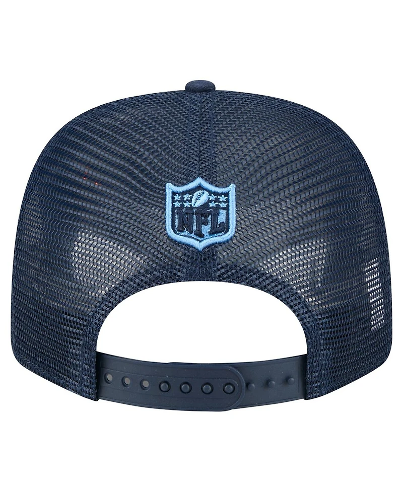 New Era Men's Navy Tennessee Titans Team Collection 9SEVENTY Stretch-Snap Adjustable Hat