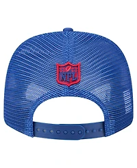 New Era Men's Royal New York Giants Team Collection 9SEVENTY Stretch-Snap Adjustable Hat