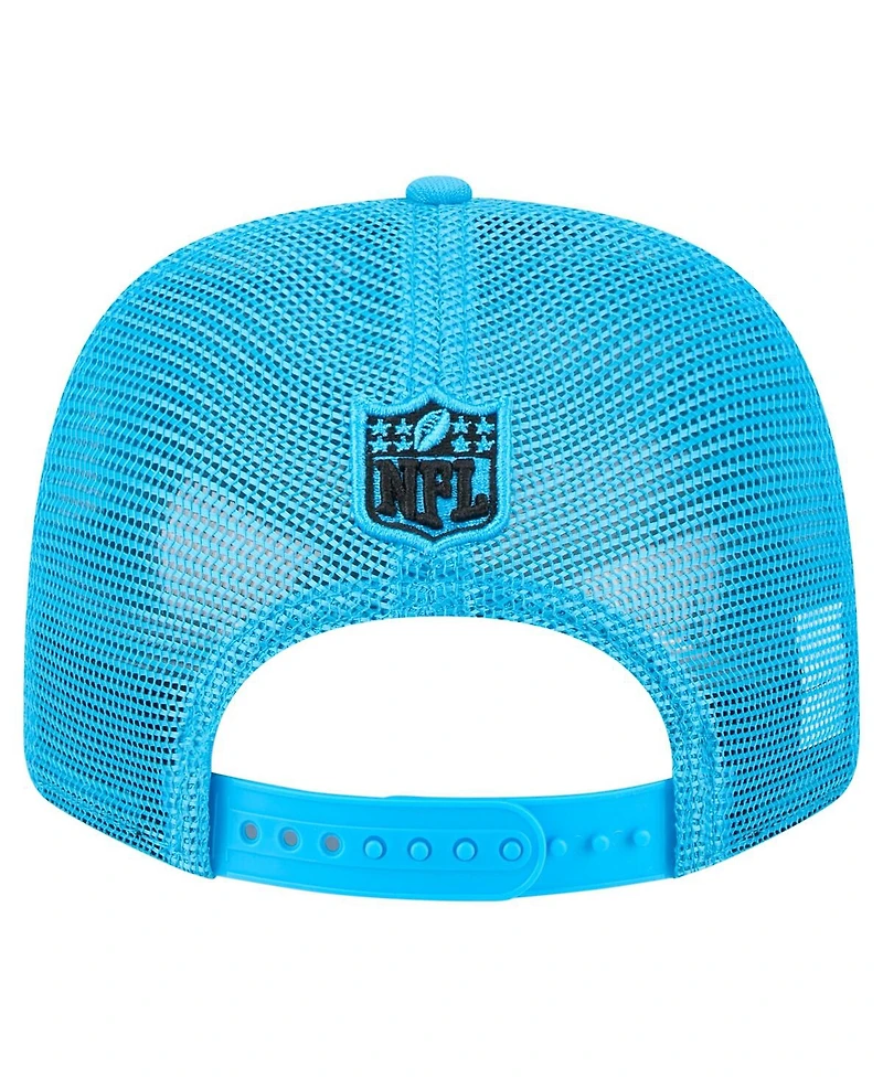 New Era Men's Blue Carolina Panthers Team Collection 9SEVENTY Stretch-Snap Adjustable Hat
