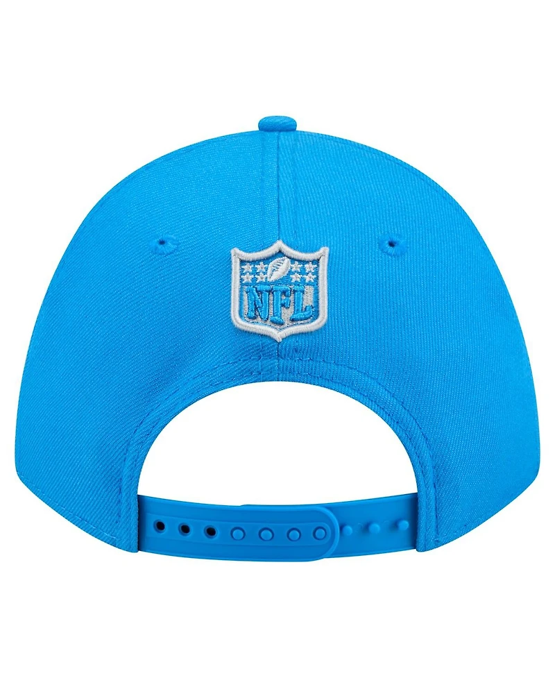 New Era Men's Blue Detroit Lions Team Collection 9FORTY M-crown Adjustable Hat