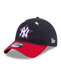 New Era Men's Navy/Red New York Yankees 2025 Mlb All-Star Game Workout 9TWENTY Adjustable Hat