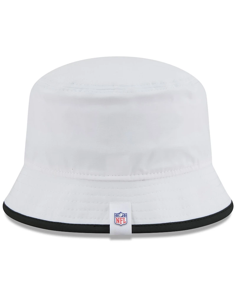 New Era Men's White New Orleans Saints 2025 Nfl Training Camp Stretch Bucket Hat