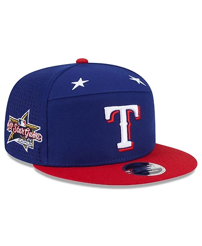 New Era Men's Royal/Red Texas Rangers 2025 Mlb All-Star Game Side Patch 9FIFTY Snapback Hat