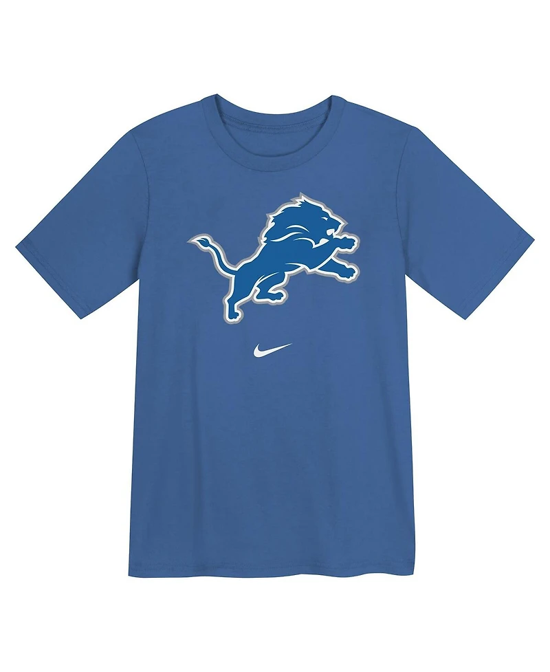 Nike Preschool Blue Detroit Lions Primary Logo Legend Performance T-Shirt