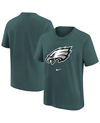Nike Big Boys and Girls Midnight Green Philadelphia Eagles Primary Logo Legend T-Shirt