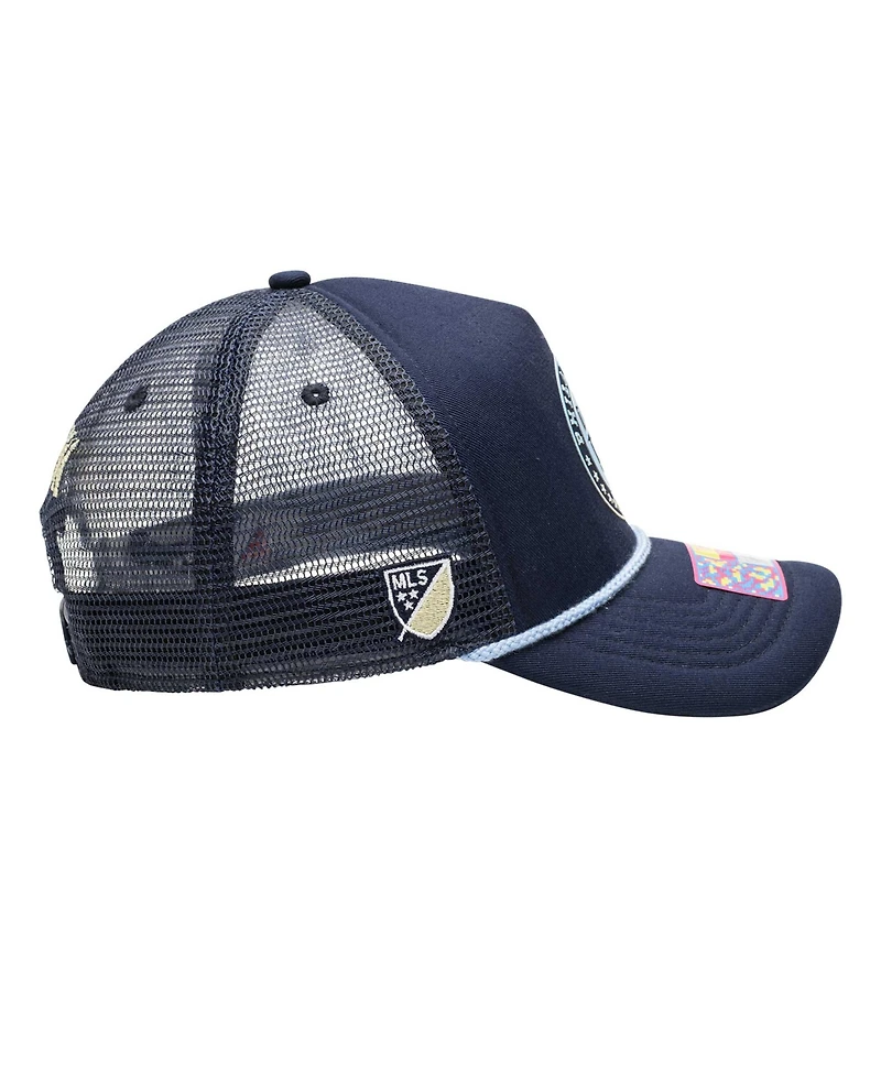 Fan Ink Men's Navy Philadelphia Union Atmosphere Trucker Adjustable Hat