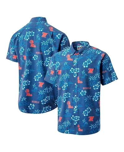 Reyn Spooner Men's Navy Ole Miss Rebels Classic Button-Up Shirt