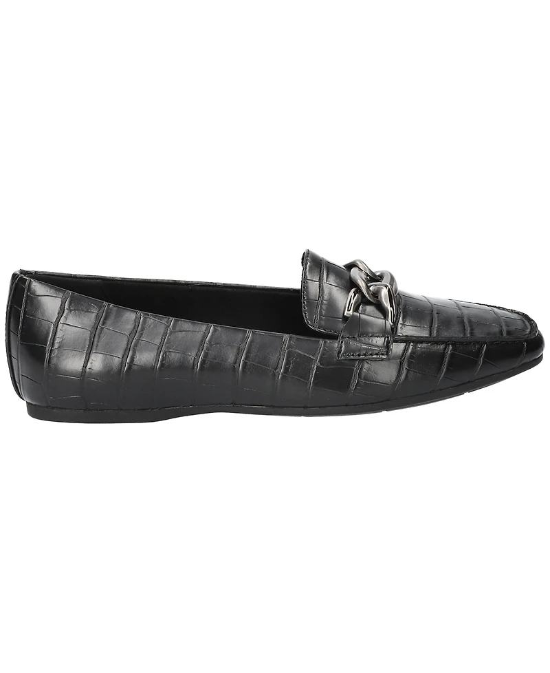 Easy Street Women's Femi Square-Toe Slip-On Flats
