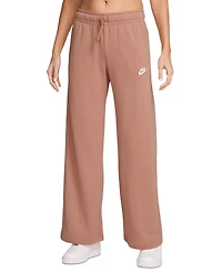 Nike Women's Sportswear Club Fleece Mid-Rise Wide-Leg Sweatpants