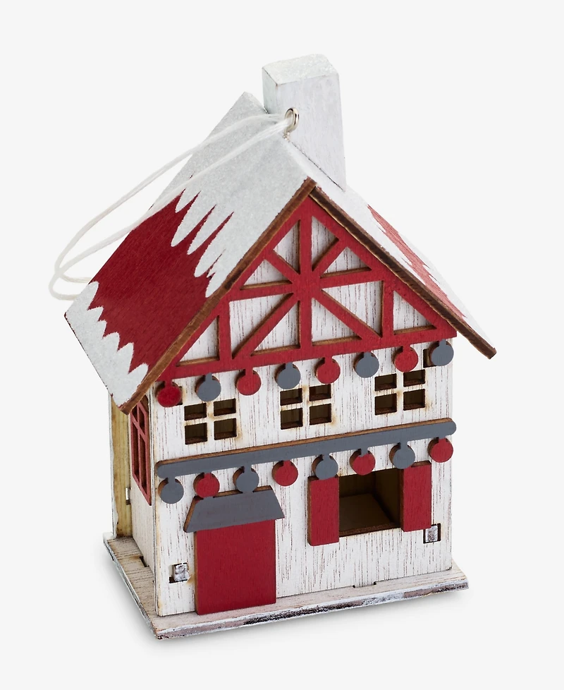 Holiday Lane Nordic Wonderland House Ornament, Macy's Exclusive