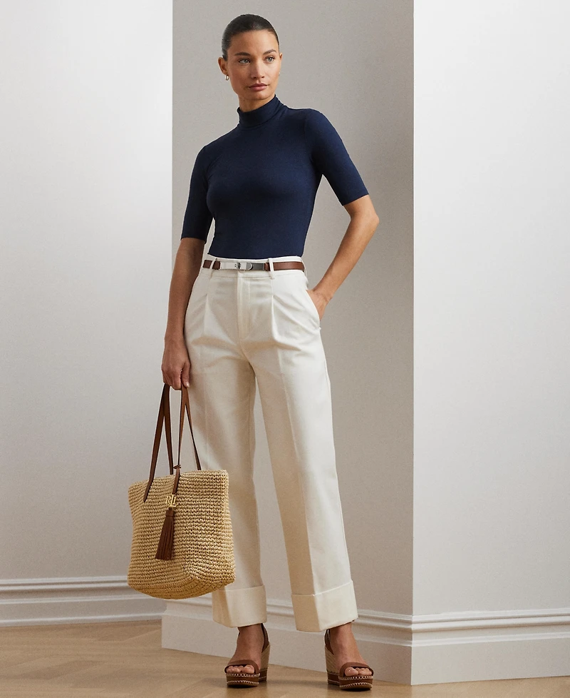 Lauren Ralph Slim-Fit Turtleneck
