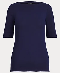 Lauren Ralph Stretch Boatneck Top