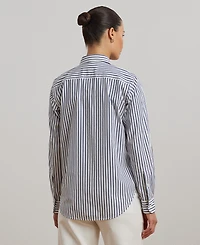 Lauren Ralph Striped Cotton Shirt