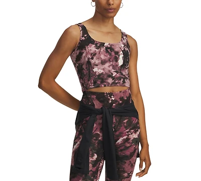 Under Armour Women's Motion Print Cropped Tank Top