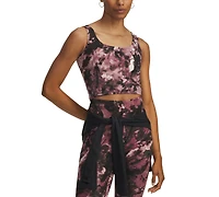 Under Armour Women's Motion Print Cropped Tank Top