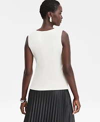 I.n.c. International Concepts Women's Asymmetrical-Neck Tank, Macy's Exclusive