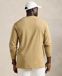 Polo Ralph Lauren Men's Big & Tall Classic-Fit Jersey Long-Sleeve T-Shirt