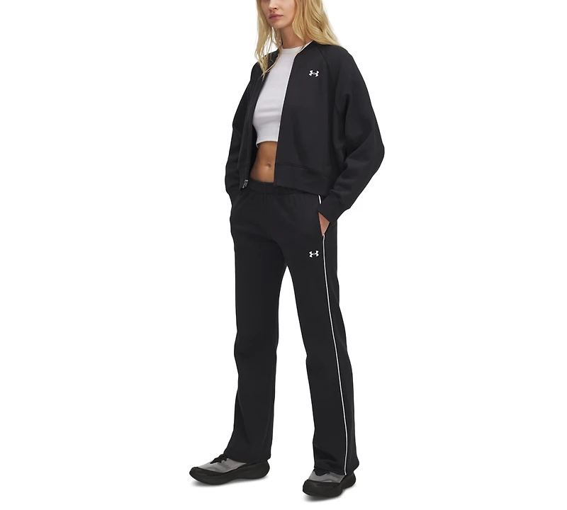 Under Armour Women's Rival Piped-Trim Pants