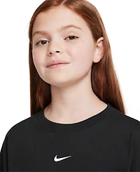 Nike Big Girls Sportswear Essential Long-Sleeve T-Shirt