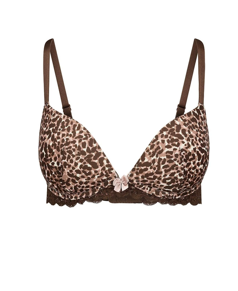 Adore Me Women's Shea Push Up Plunge Bra